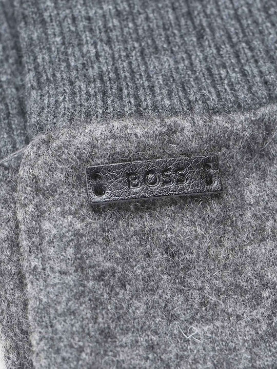 Men's Knitted Gloves Gray