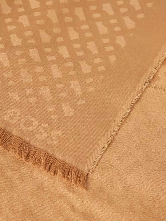 Hugo Boss Men's Scarf Beige