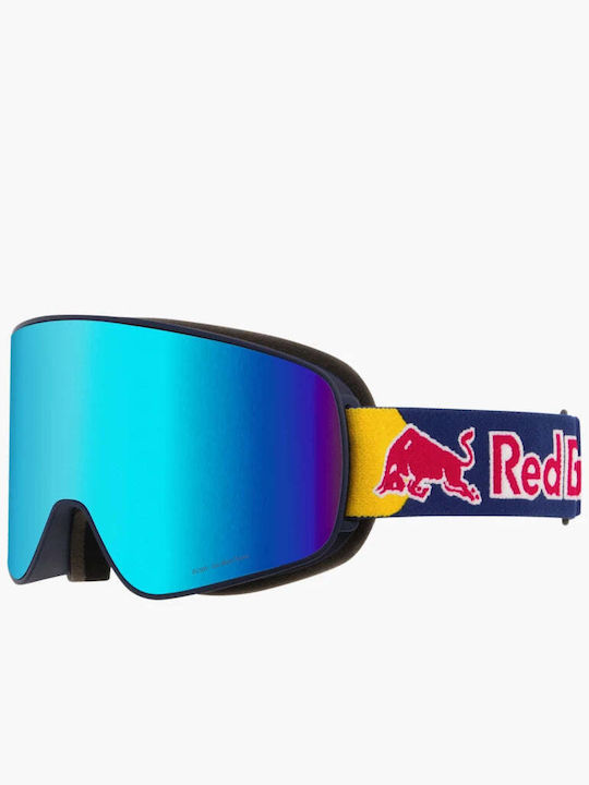 Red Bull Spect Μάσκα Σκι & Snowboard Ενηλίκων Μπλε με Φακό Φιμέ σε Μπλε Χρώμα Red Bull Spect Μάσκα Σκι & Snowboard Ενηλίκων Μπλε με Φακό Φιμέ σε Μπλε Χρώμα