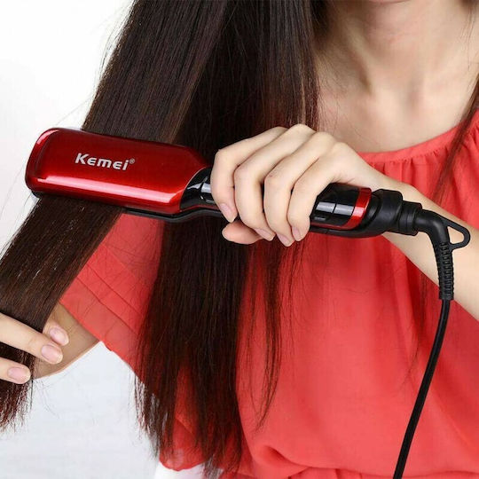 Kemei KM-9620 Hair Straightener with Ceramic Plates 45W