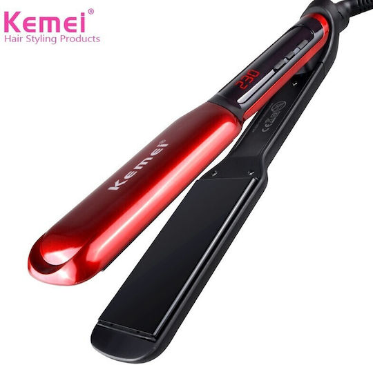 Kemei KM-9620 Hair Straightener with Ceramic Plates 45W