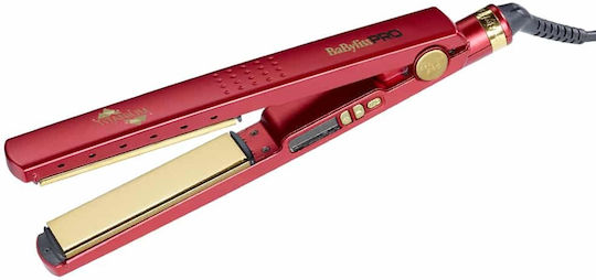 Babyliss Pro Titanium Special Edition BAB3091RDTE Πρέσα Μαλλιών Ionic
