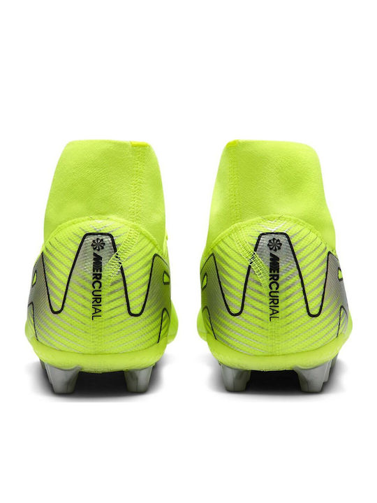 Nike Mercurial Superfly 10 Academy Kylian Mbappé Football Shoes with Cleats Green