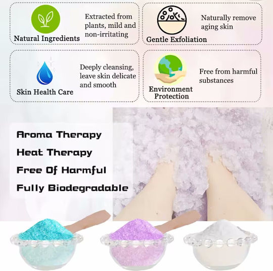 Bathrani Jelly Spa Σετ Περιποίησης για Καθαρισμό Σώματος 3τμχ