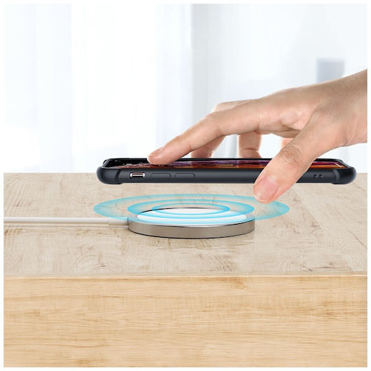 BWOO Wireless Charger (Qi Pad) 15W Power Delivery Blacks (WL-12)