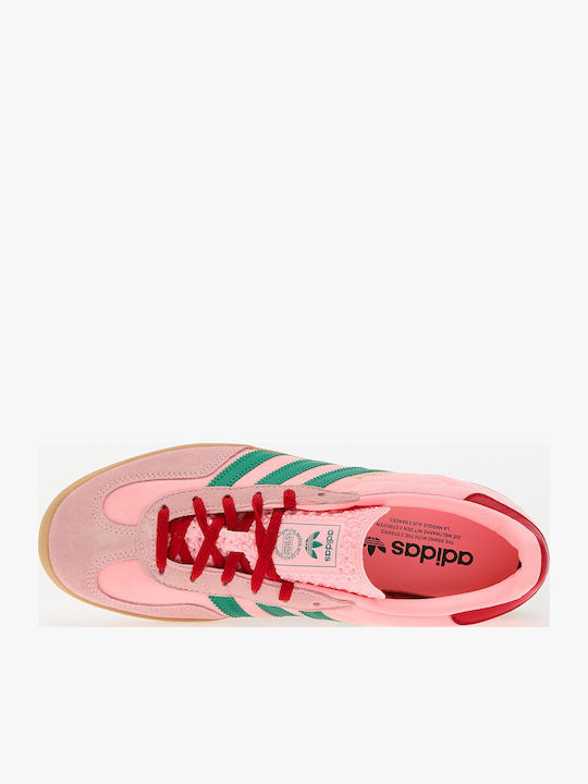adidas gazelle silver green womens adidas Gazelle Bold - GS main image 0