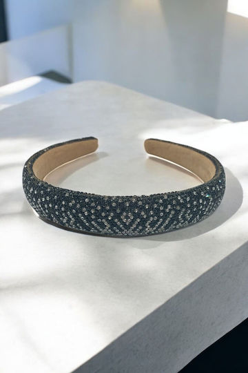Stirnband Haar Schwarz