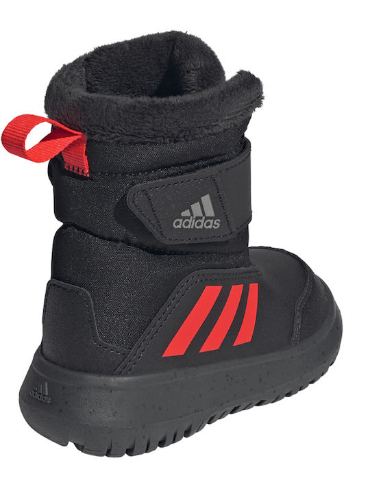 Winterplay I Kinder-Schneestiefeletten mit Klettverschluss Schwarz