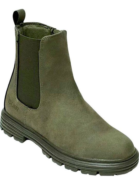 Kinderstiefeletten Khaki