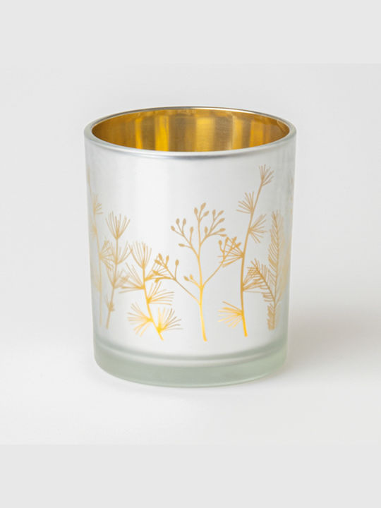 Raeder Glass Tealight Holder Glossy Light Branches