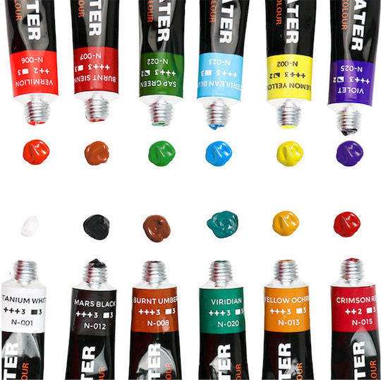 Paint Set Culori Acrilice Pictură 12ml 1buc