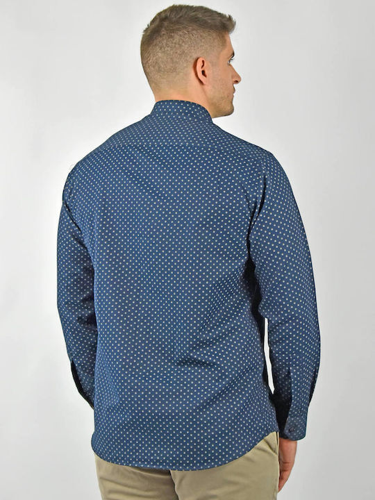 Langärmlig Hemd Dark Blue