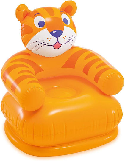 Intex Φουσκωτή Πολυθρόνα Κίτρινη 65x64cm