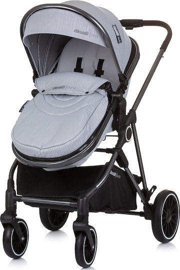 Chipolino Aura Ρυθμιζόμενο Καρότσι 2 σε 1 Ash Grey