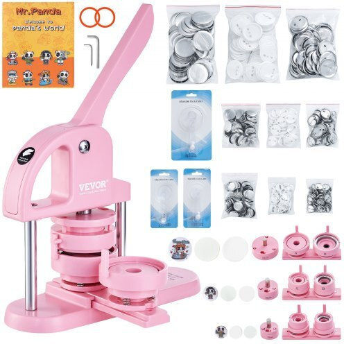 Vevor Knopfmaschine 3-in-1 Pink Slkxzj253258raqrev0