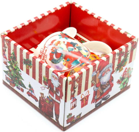 Trademarkt Christmas Mug Brown L15xW14.5xD10cm.
