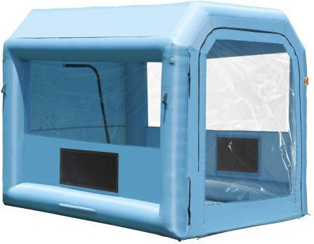 Vevor Aufblasbare Lackierkabine Vevor 3x2,5x2,5m Filter & 550W Gebläse Cqspqflskcglkndd2v2