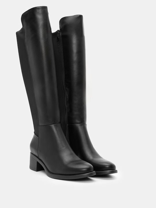 Luigi Women's Boots with Elastic Black