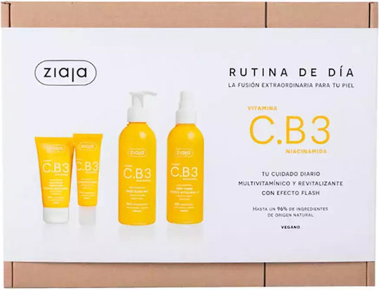 Ziaja Daily Routine Set Îngrijire pentru Hidratare & Strălucire 4buc
