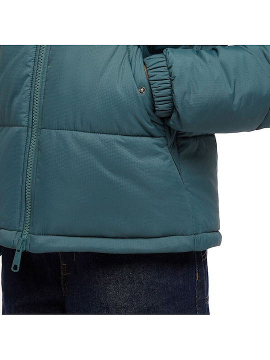 Alatna Κοντό Γυναικείο Puffer Μπουφάν για Χειμώνα Green