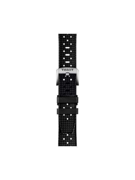 Tissot Rubber Strap Black 20mm