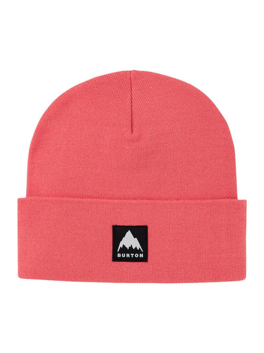 Beanie Ανδρικός Σκούφος Πλεκτός σε Πορτοκαλί χρώμα