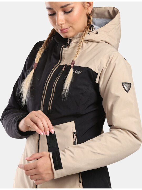 Kilpi Women's Ski & Snowboard Jacket Beige WL0111KI-BEG