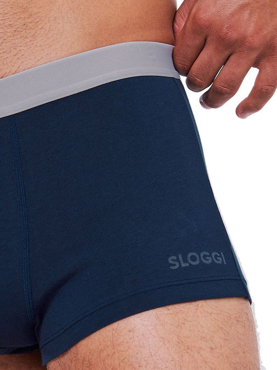Go Abc Men's Boxers Dark Blue 2Pack