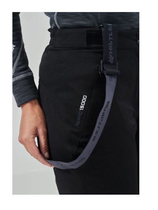 Whistler W173206-1001 Women's Trousers for Ski & Snowboard Black