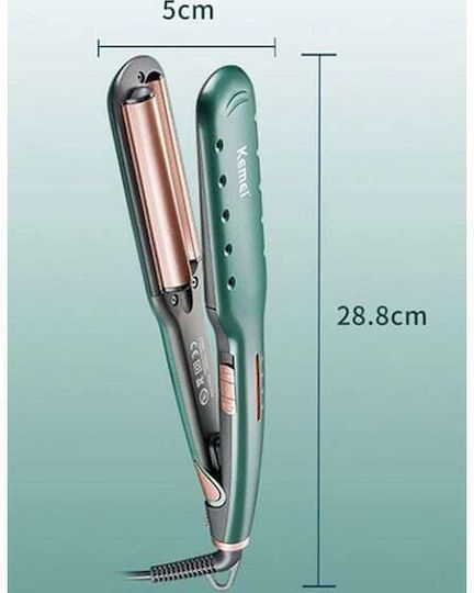 Kemei KM-2053 Hair Straightener with Ceramic Plates