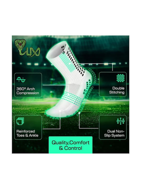 Lux Football Socks Blue 1 Pair