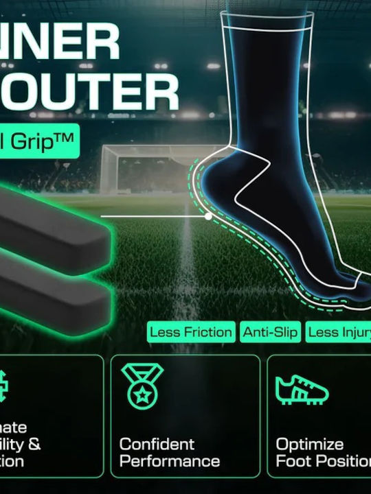 Lux Sports Ποδοσφαιρικές Κάλτσες Μαύρες 1 Ζεύγος