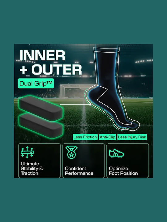 Lux Sports Football Socks Blue 1 Pair