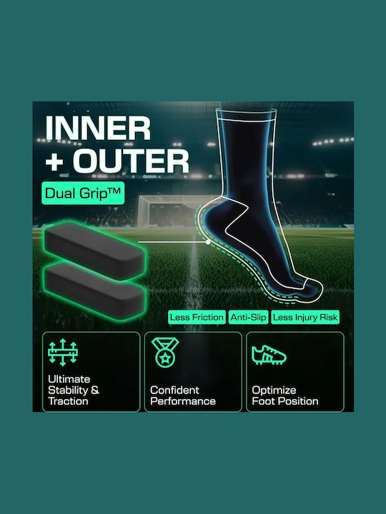 Lux Sports Șosete Sportive Negre 1 pereche