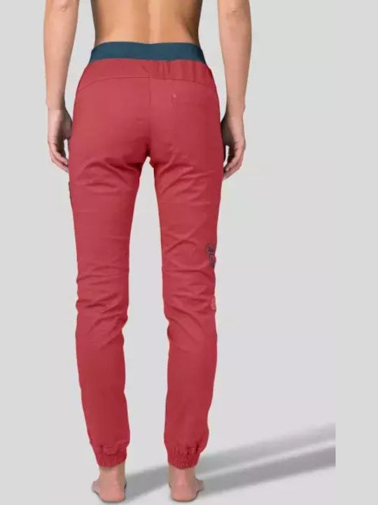 Rafiki Women's Hiking Long Trousers Red