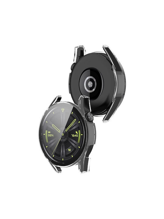 Techsuit Defense360 Pro Plastikhülle mit Glas in Transparent Farbe für Huawei Watch GT 3 (46mm)