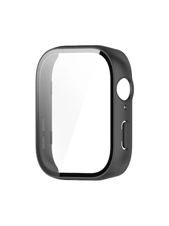 Techsuit Defense360 Pro Πλαστική Θήκη με Τζαμάκι σε Μαύρο χρώμα για Huawei Watch Fit 3