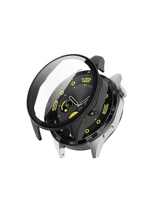 Techsuit Defense360 Pro Πλαστική Θήκη με Τζαμάκι σε Μαύρο χρώμα για Huawei Watch GT 4 (46mm)