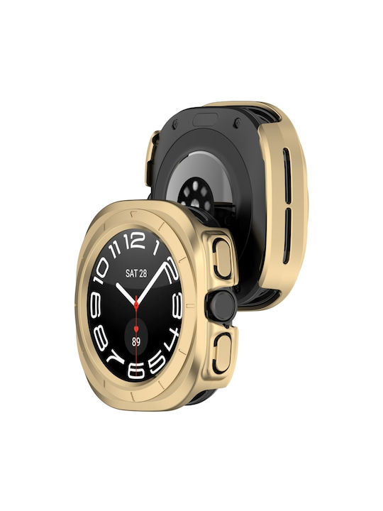 Пластмасов Калъф в Златист цвят за Samsung Galaxy Watch Ultra 47mm