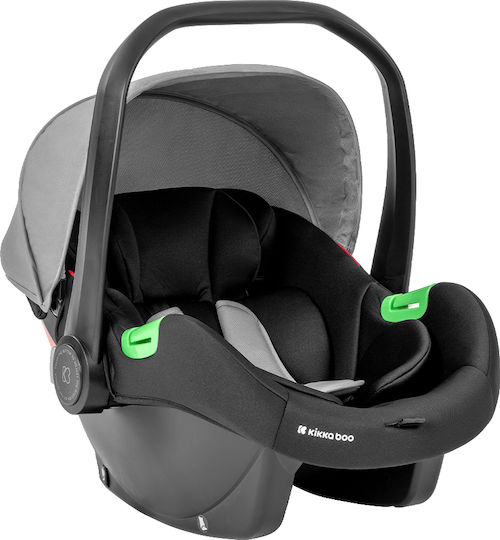 Kikka Boo Ava Verstellbar 3 in 1 Baby Kinderwagen Geeignet für Neugeborene Gray 10.2kg