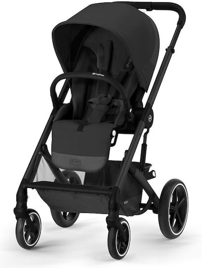 Cybex Balios S Lux New Бебешка количка 3 в 1 Лунно черно 11.7кг