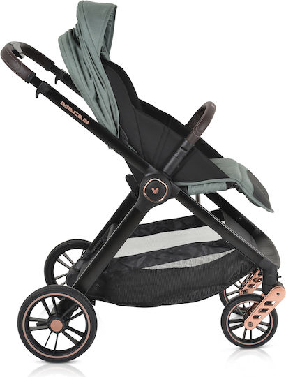 Cangaroo Macan Бебешка количка 2 в 1 Зелен 11кг
