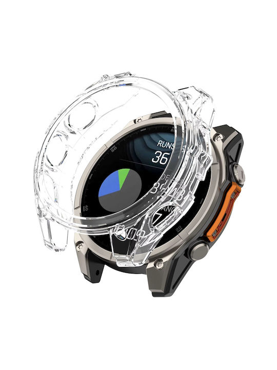 Силиконов Калъф в Прозрачен цвят за Garmin Fenix 8 51mm