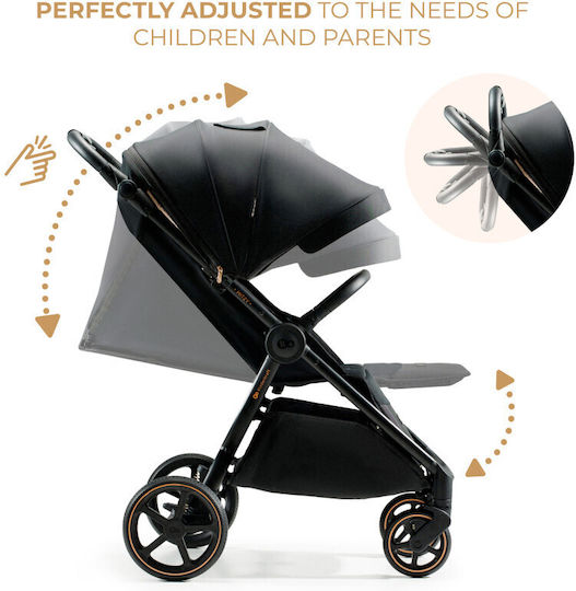 Kinderkraft Mitzy Καρότσι Μωρού Black Ink