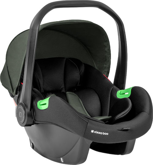 Kikka Boo Ava Verstellbar 3 in 1 Baby Kinderwagen Geeignet für Neugeborene Army Green 10.2kg