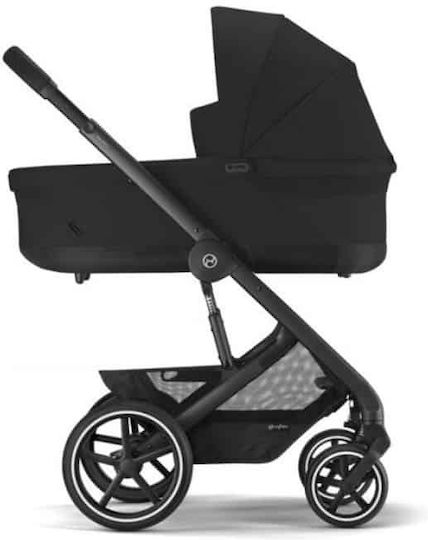 Cybex Balios S Lux Adjustable 3 in 1 Baby Stroller Suitable for Newborn Moon Black 11.7kg