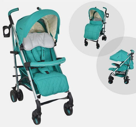 Bebe Stars Mito Umbrella Stroller Suitable for Newborn Aqua 7.4kg