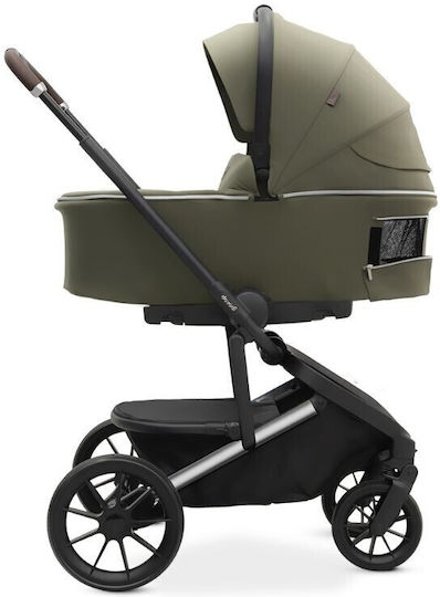Dovadi Fly Adjustable 2 in 1 Baby Stroller Suitable for Newborn Forest Green