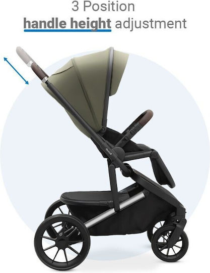 Dovadi Fly Adjustable 2 in 1 Baby Stroller Suitable for Newborn Forest Green