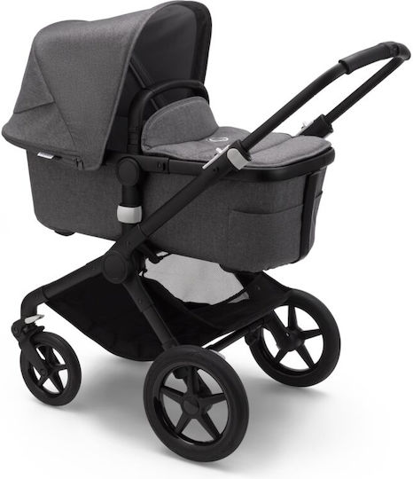 Bugaboo Kinderwagen Fox 2 Verstellbar 2 in 1 Baby Kinderwagen Geeignet für Neugeborene Gray